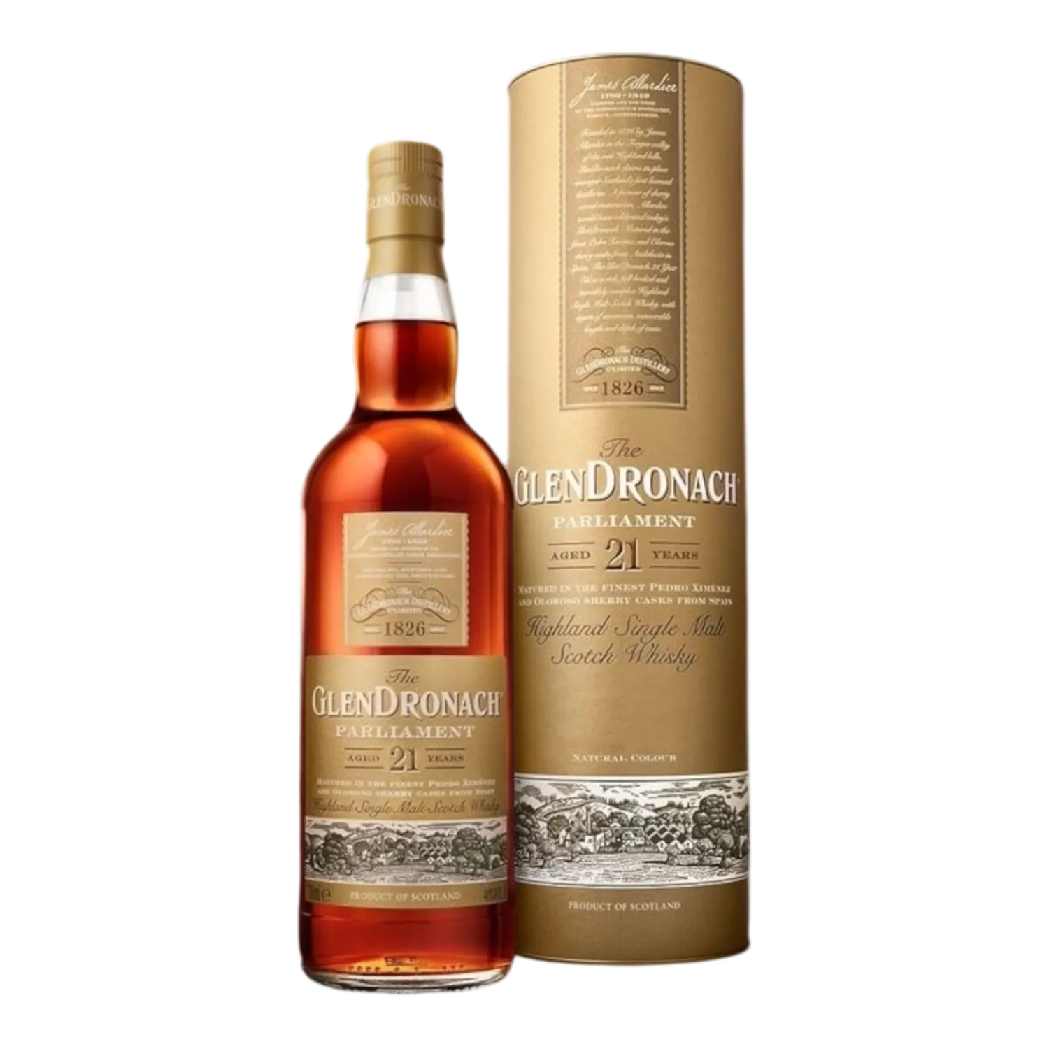 GLENDRONACH 21Y -  48° - 0.7L