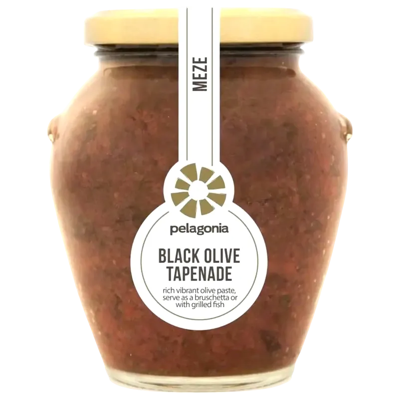 Pelagonia tapenade zwarte olijven 300g