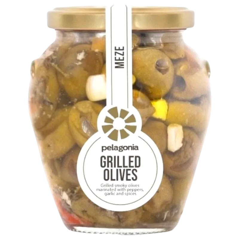 Pelagonia olijven gegrild en gemarineerd 280g
