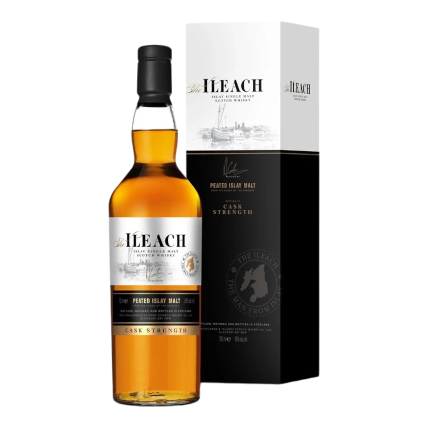 Ileach Islay Single Malt Cask Strength 58° - 0,7L