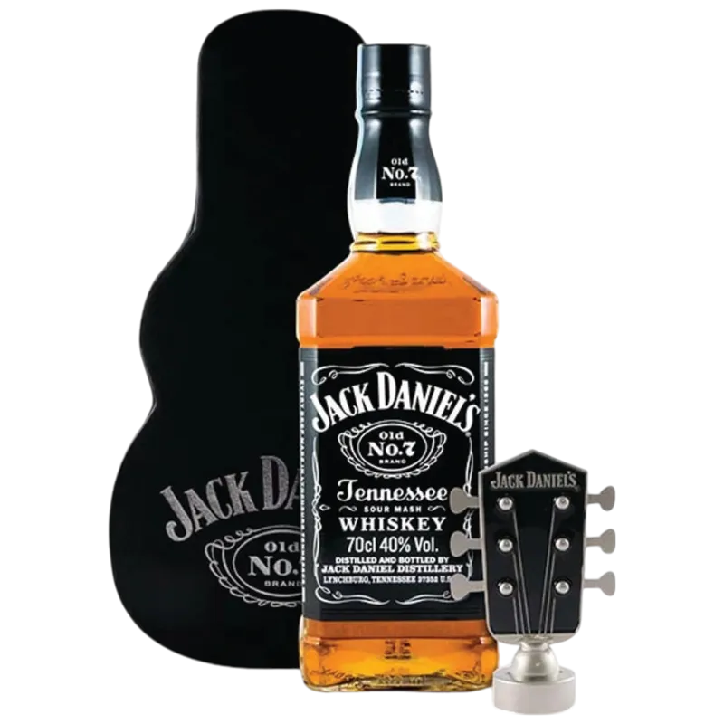 Whisky Jack Daniels Guitar Giftbox 40% Vol. 70cl