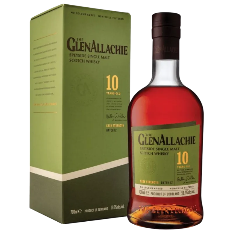 GlenAllachie 10 Y Cask Strenght Batch 12 - °59,7 - 0,7L