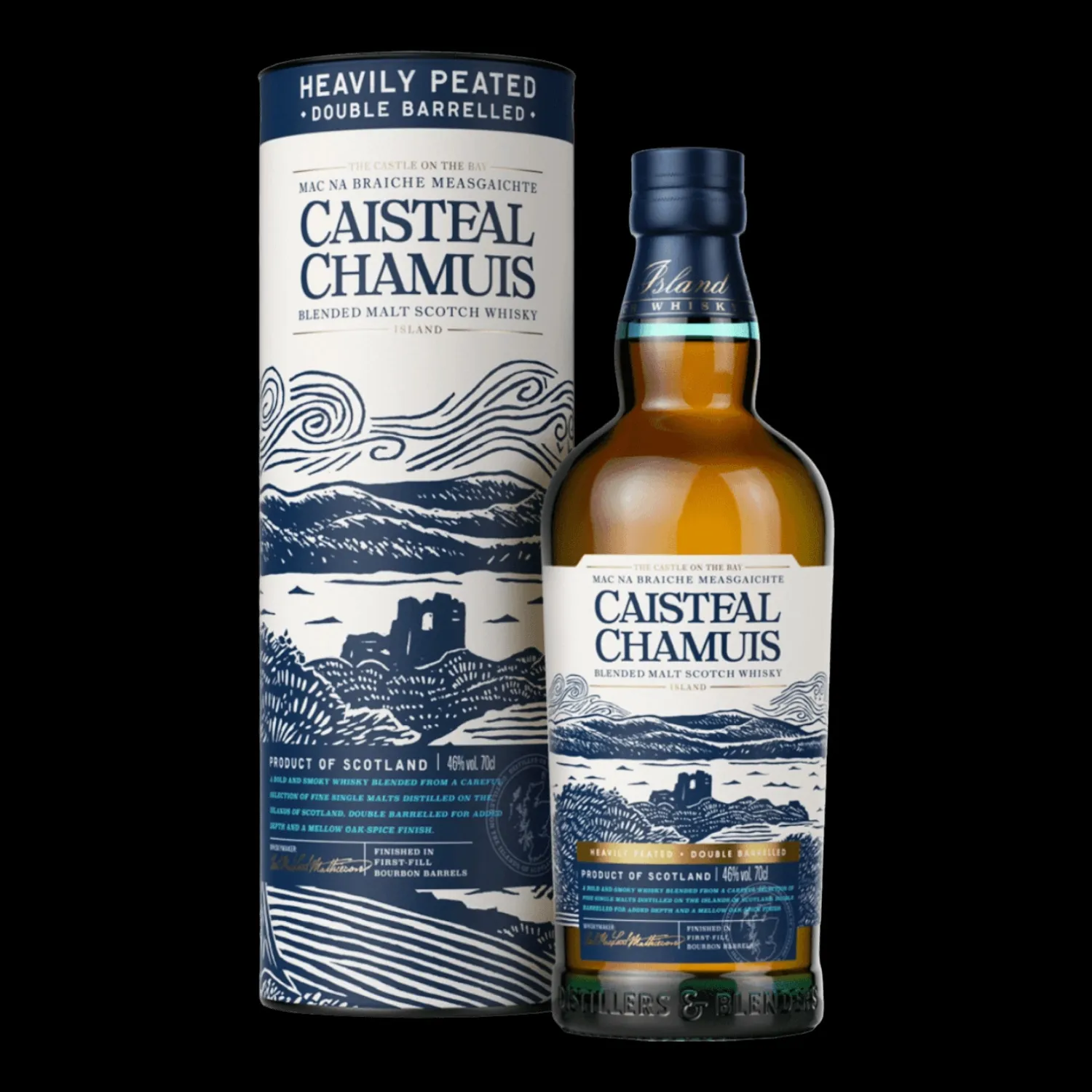 Caisteal Chamuis Peated. 46° - 0.7L