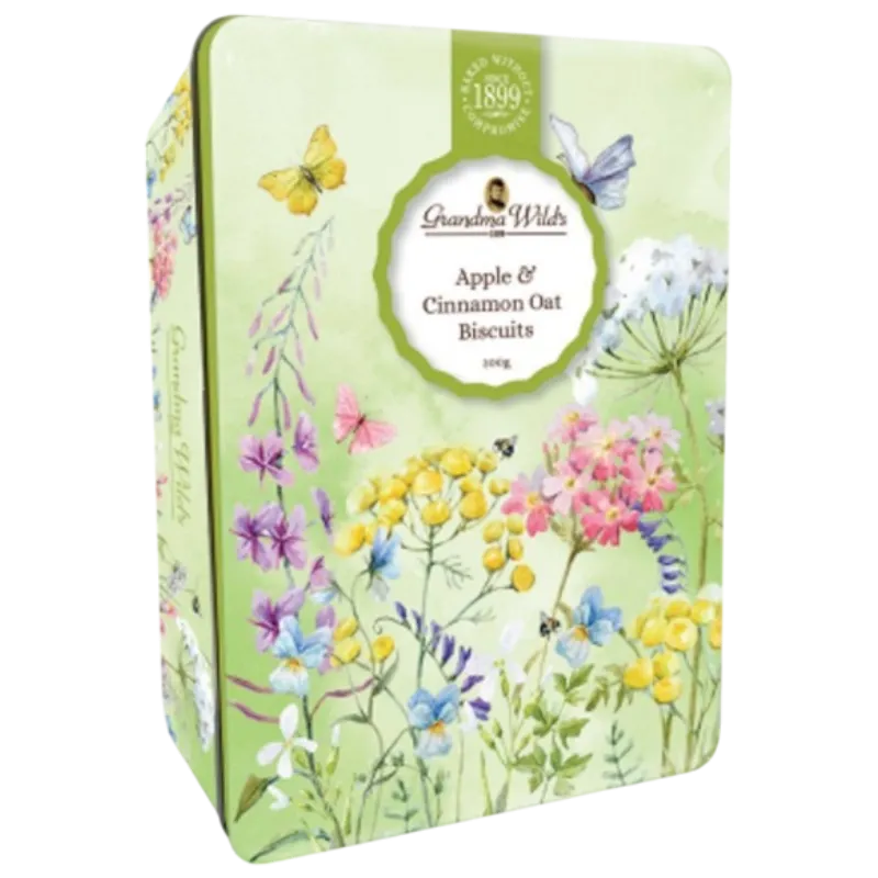 Wildflower Meadow Appel, Havermout &amp; Kaneel Biscuits 300g
