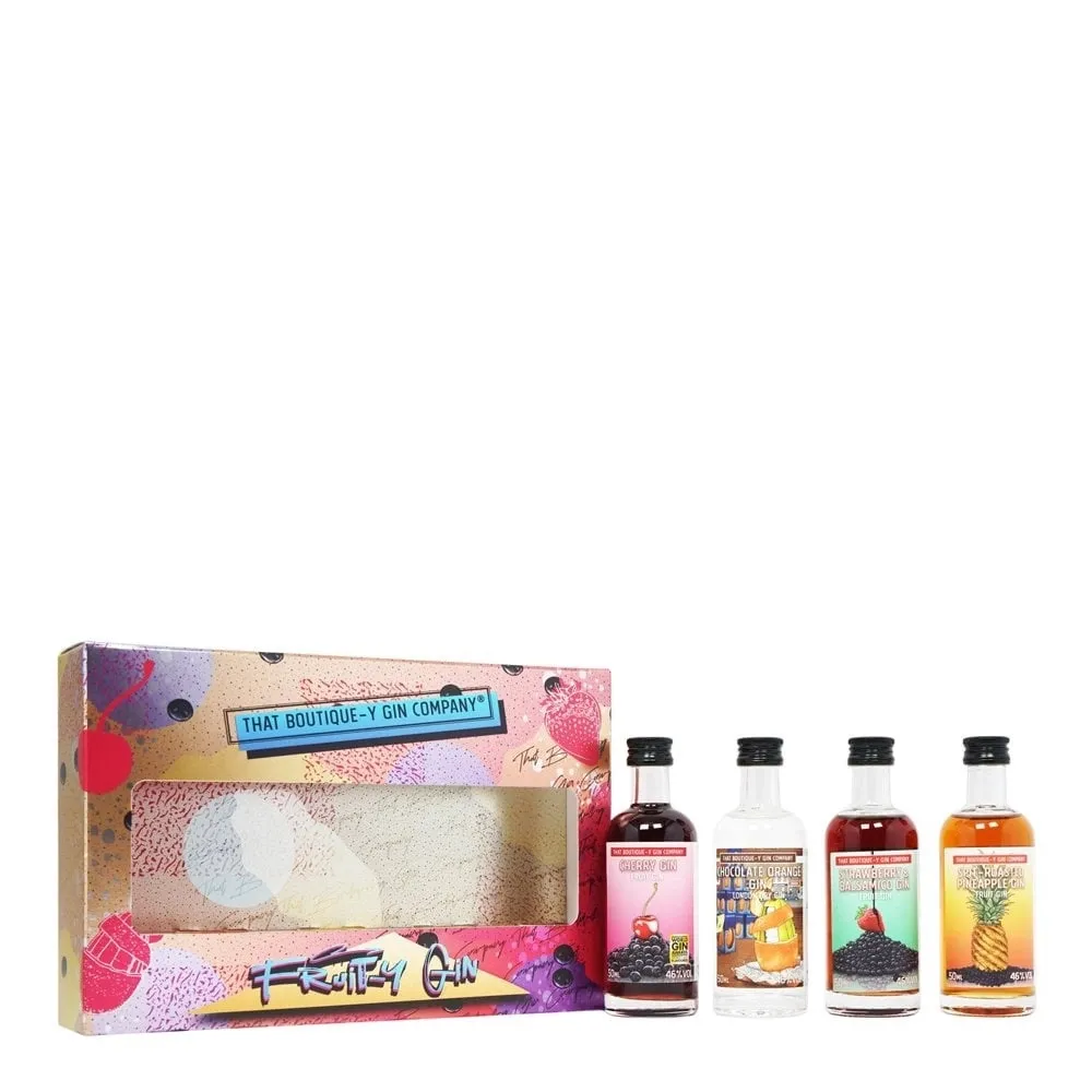 Fruit Y Gin Set 4 x 5 cl