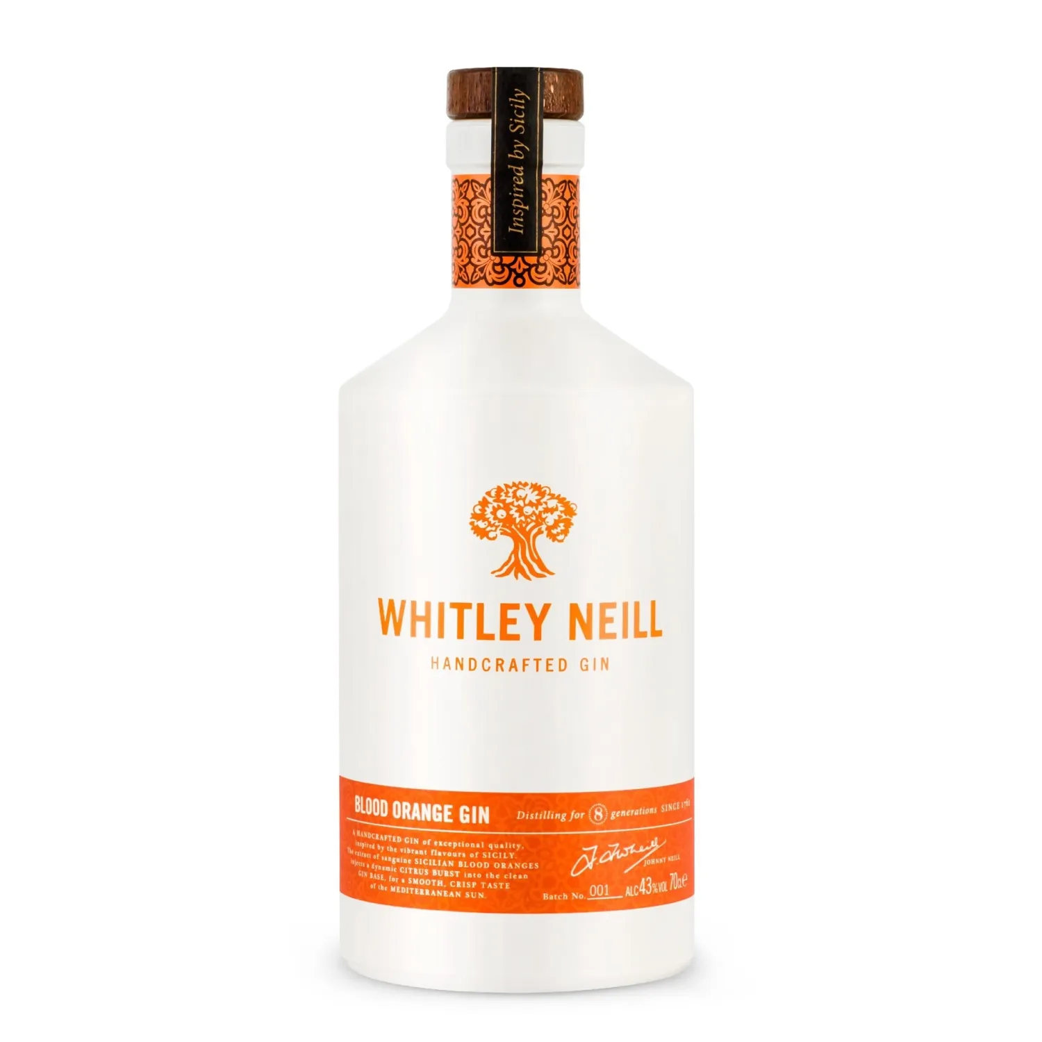 Whitley Neill Blood Orange Gin 43° - 0.7L