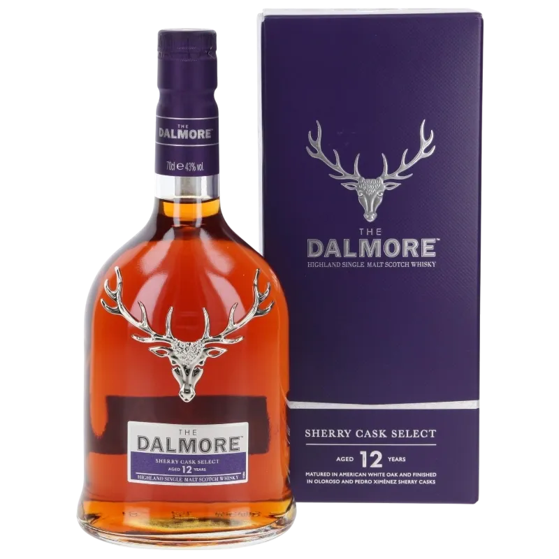 Whisky Dalmore 12Y Sherry Select 43° - 0,7L