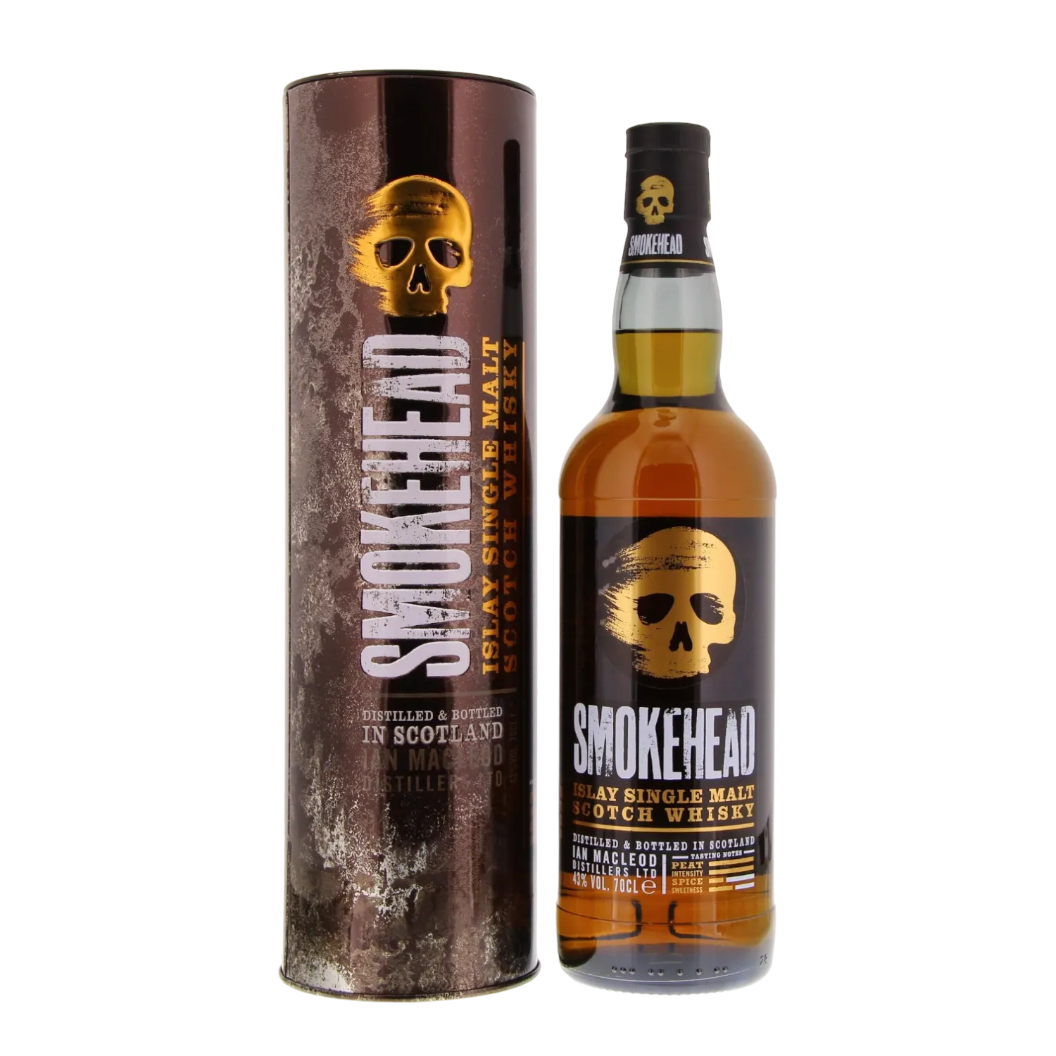 Smokehead Single Islay Malt + GBX 43° - 0.7L