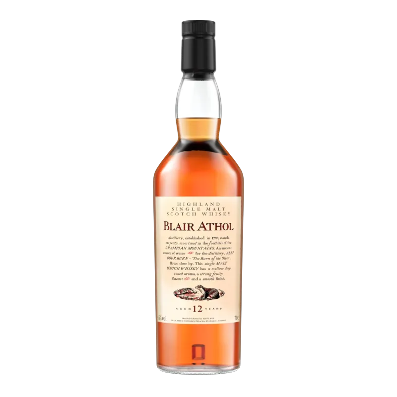 Blair Athol 12 Years (Flora &amp; Fauna) 43° - 0,7L