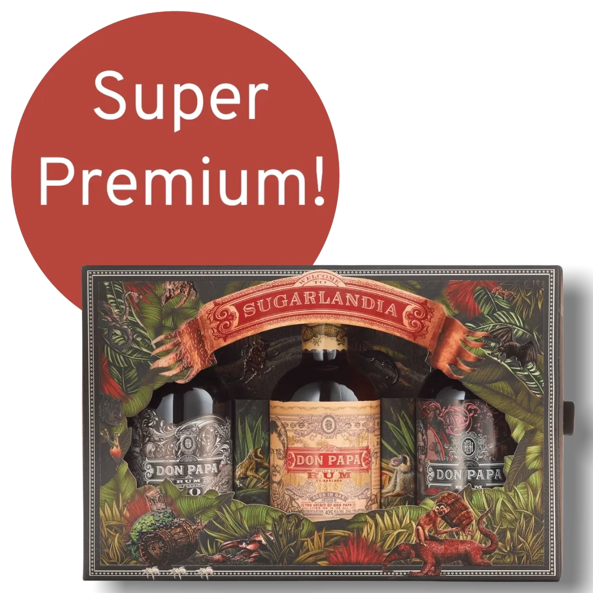 Don Papa Super Premium Tripack 3x20cl