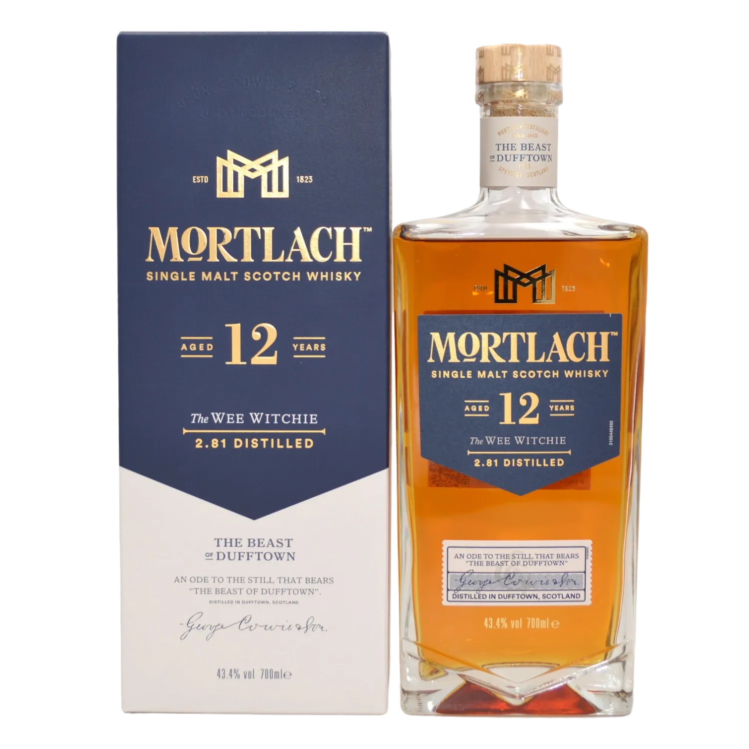 Mortlach 12 Years 43,4° - 0.7L