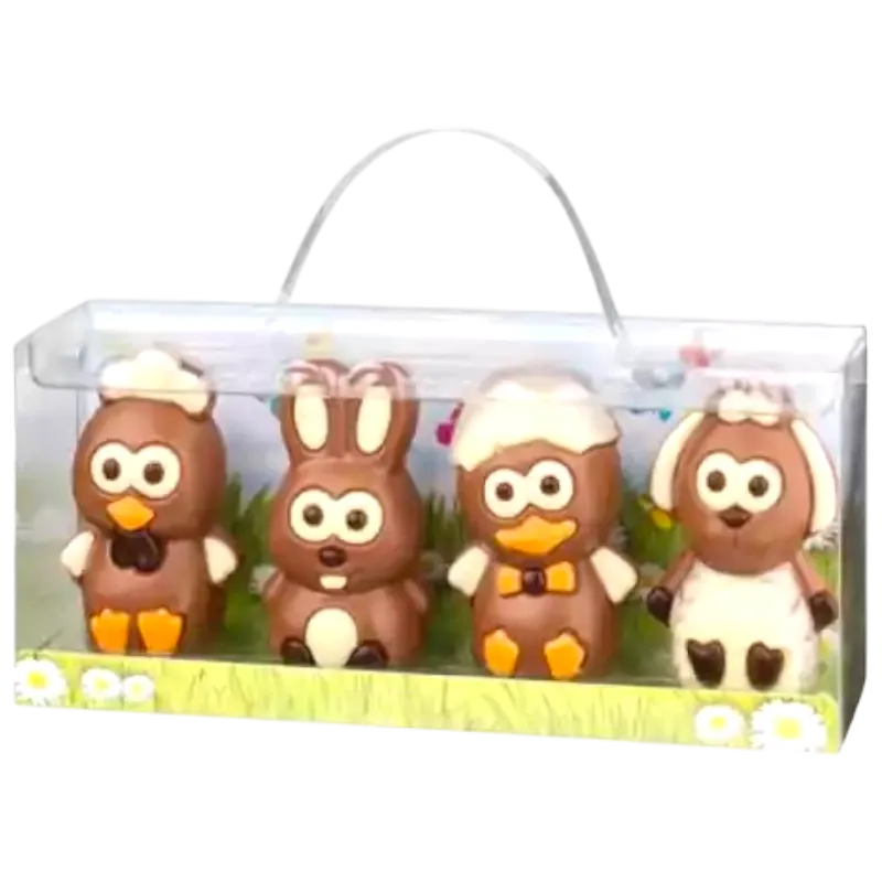 Geschenkdoos 4 Paasfiguren 120g
