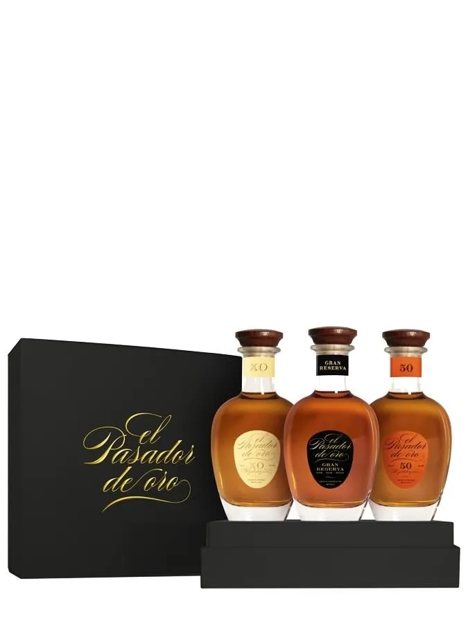 El Pasador De oro Gift 3x20cl