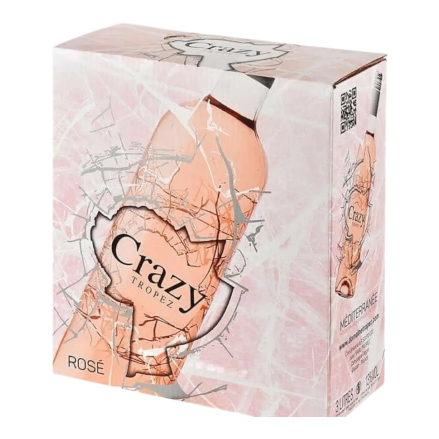 Crazy Tropez Rosé Box 13° - 3 Liter