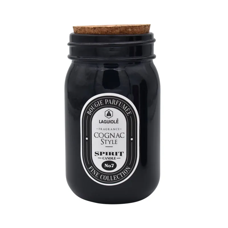 Laguiole Bougie geurkaars met kurkstop 170 g Whisky