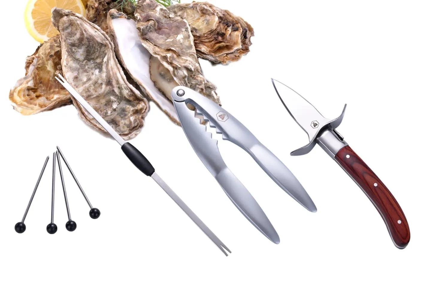 LAGUIOLE  SEA VRUCHTEN SET HOUT GIFTBOX 7 STUKS