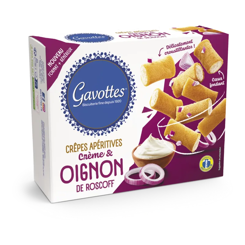 GAVOTTES CRÊPES DENTELLES ROSCOFF UI + CREAM 80gr