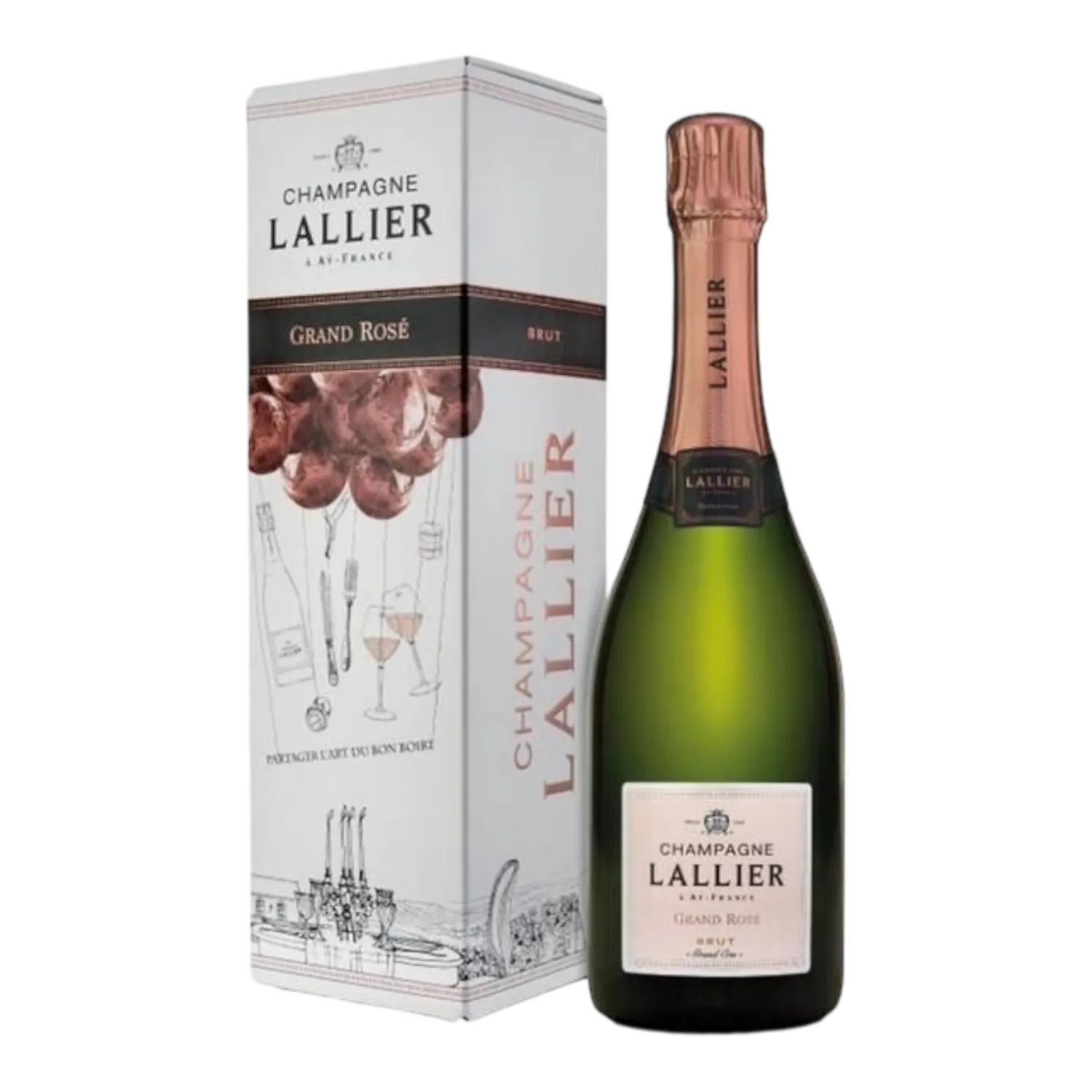 Champagne Lallier Grand Rose Grand Cru 0.75L