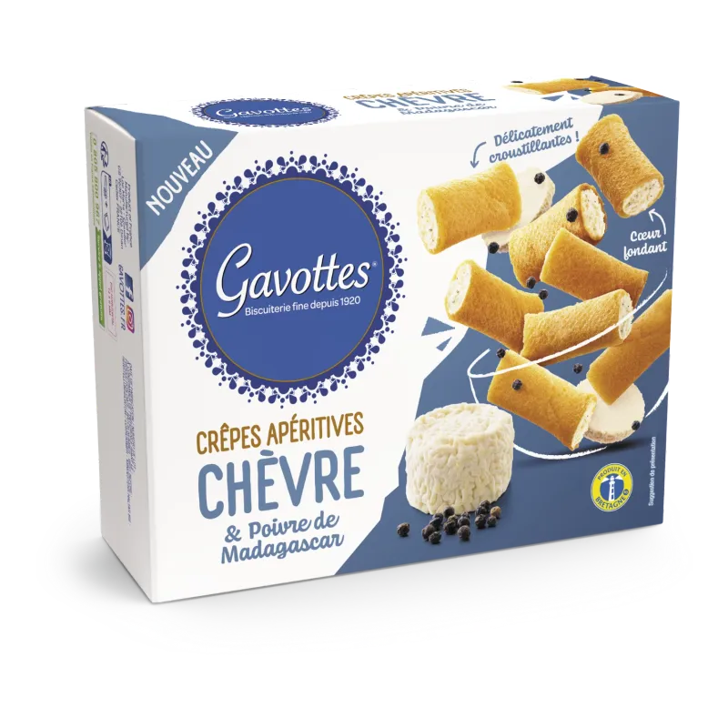 GAVOTTES CRÊPES DENTELLES GEITENKAAS &amp; PEPER 80gr