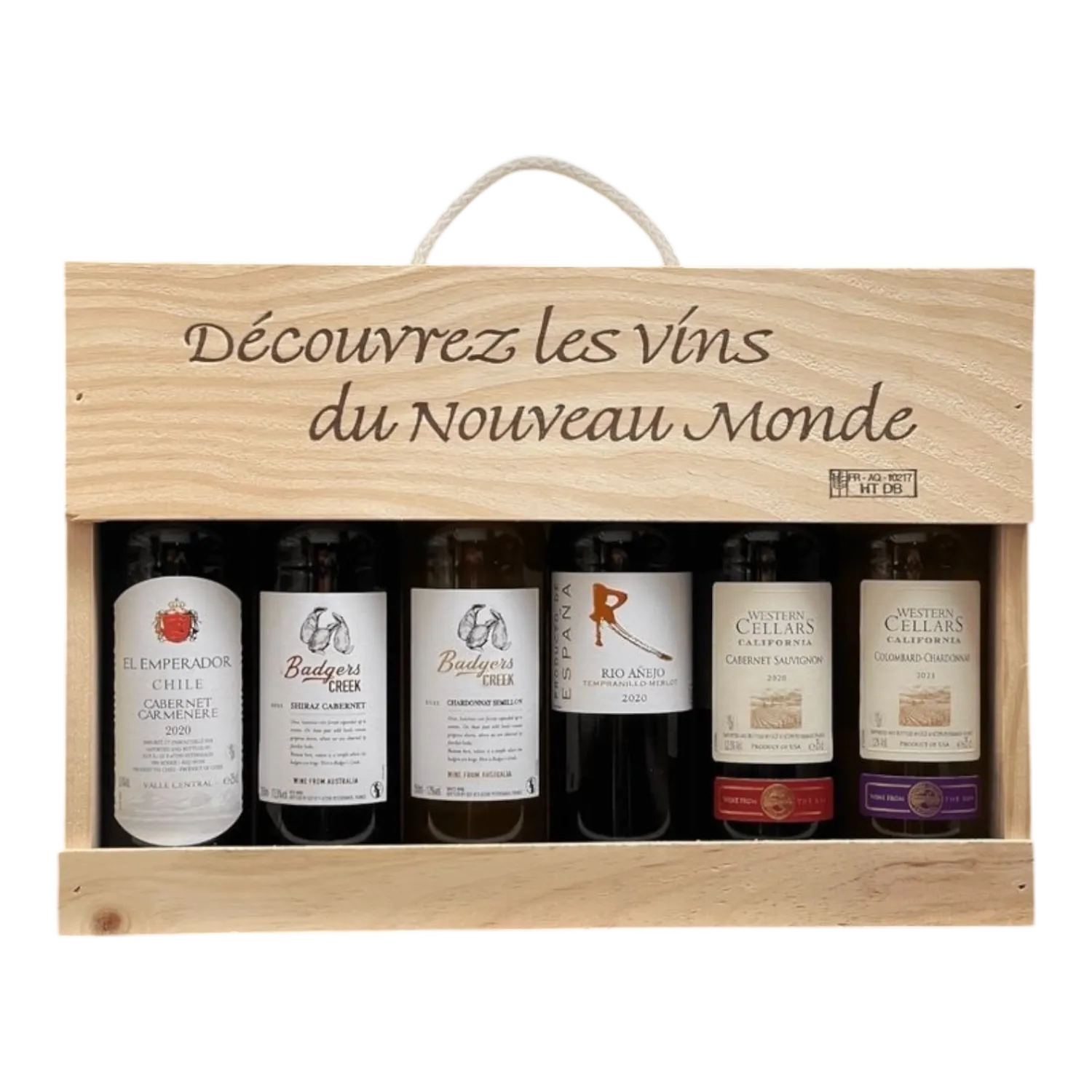 Découvrez Les Vins du Nouveau Monde 6x025cl