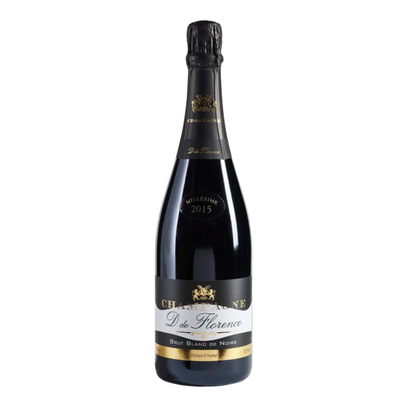 Champagne D de Florence Blanc de Noir 2015 75cl