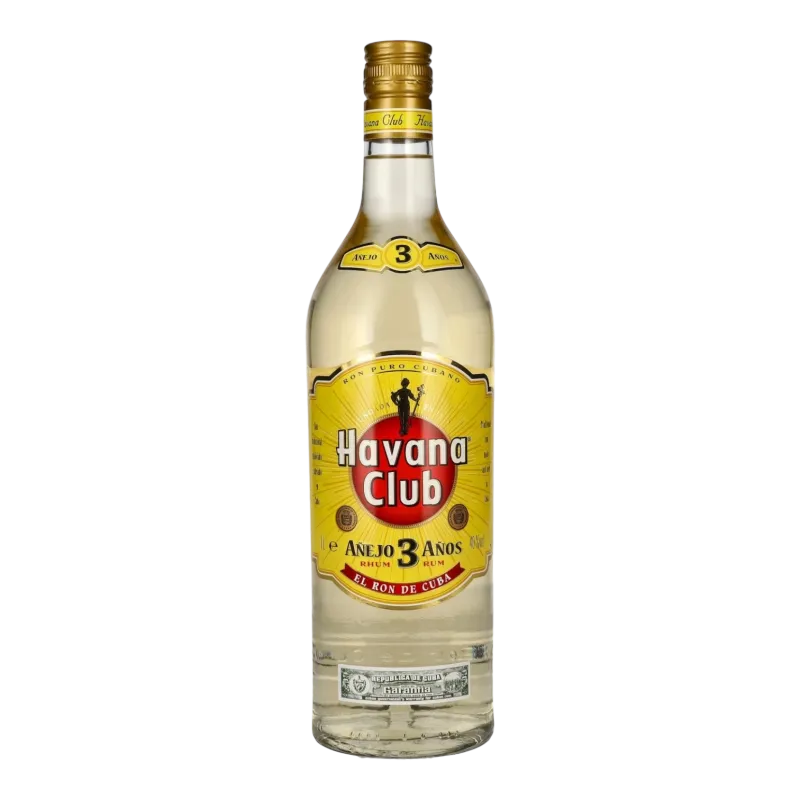 Havana Club White Rum 3Y 1.0L