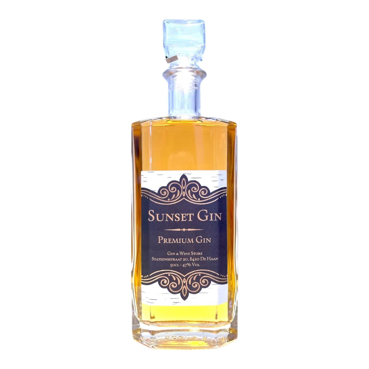 Sunset gin orange &amp; abricot ( oranje ) 47° - 0.5L