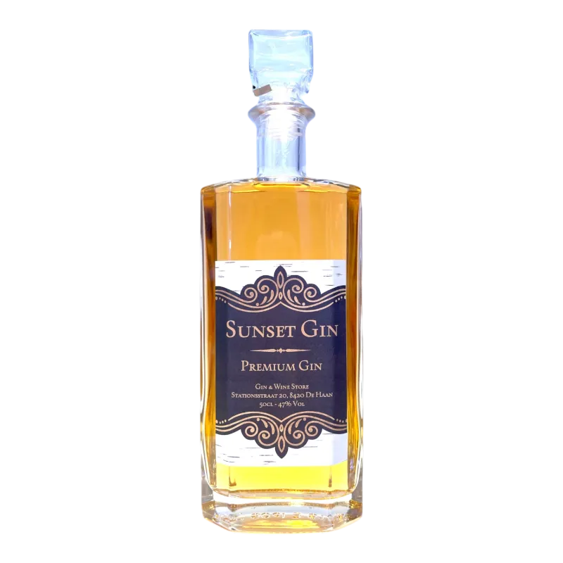 Sunset gin orange &amp; abricot ( oranje ) 47° - 0.5L