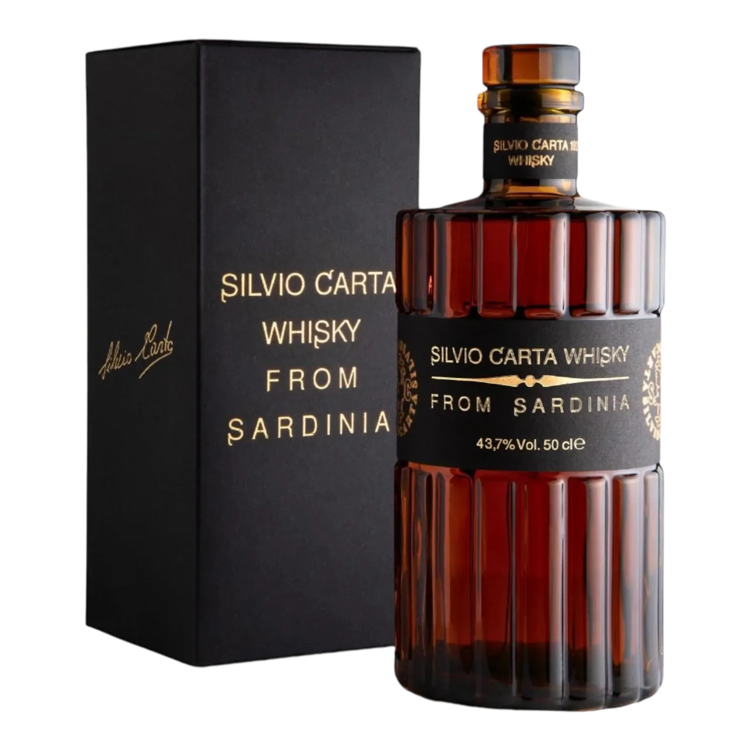 Whisky from Sardinia Silvio Carta 0,5L