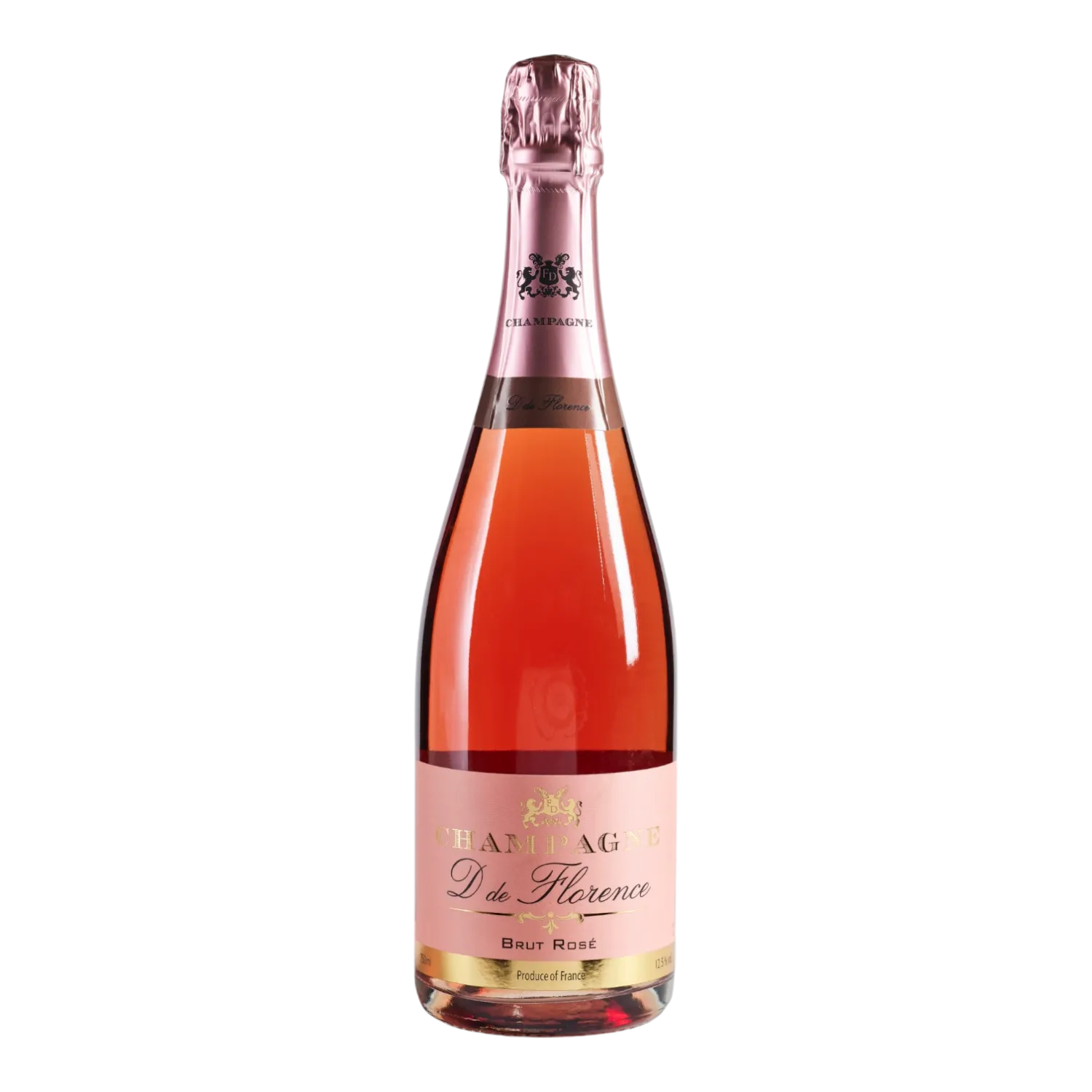 Champagne D de Florence Brut rosé 75cl