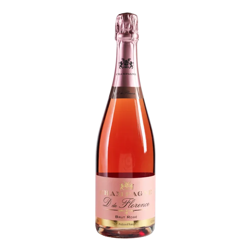 Champagne D de Florence Brut rosé 75cl