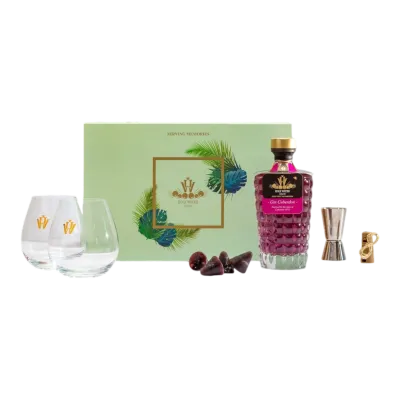 Giftbox Fortitudo Cuberdon Gin 40° - 0,5L