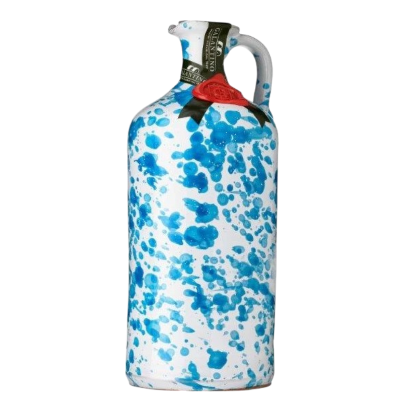 Galantino Olijfolie Stenen Kruik Licht Blauw 500Ml