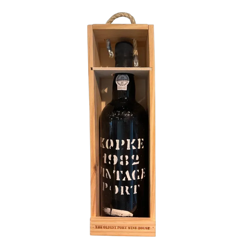1982 Porto Kopke Vintage  + Kist 75cl