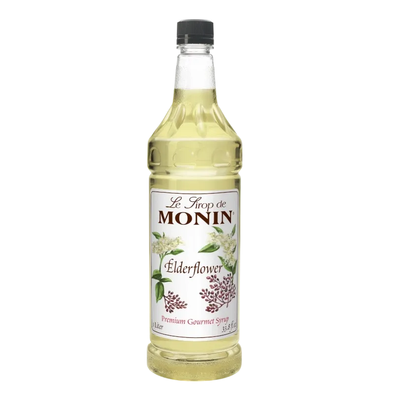 Monin Siroop Elderflower / Vlierbloesem 0% Vol. 70cl