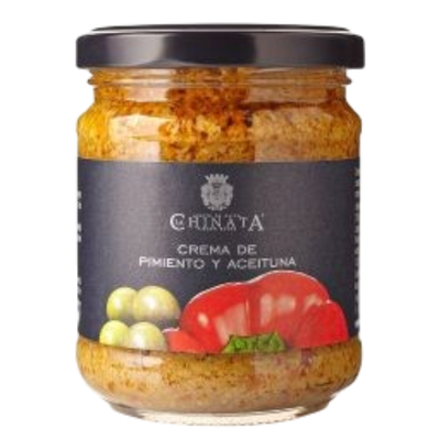 Tapenade Green Olive &amp; Red Pepper 180Ml La Chinata