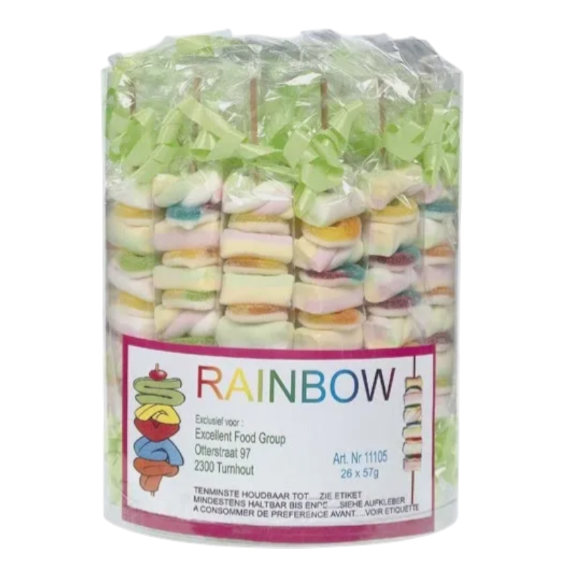 SAVAT RAINBOW KEBAB BROCHETTE TUBO 53 GR 1 STUK