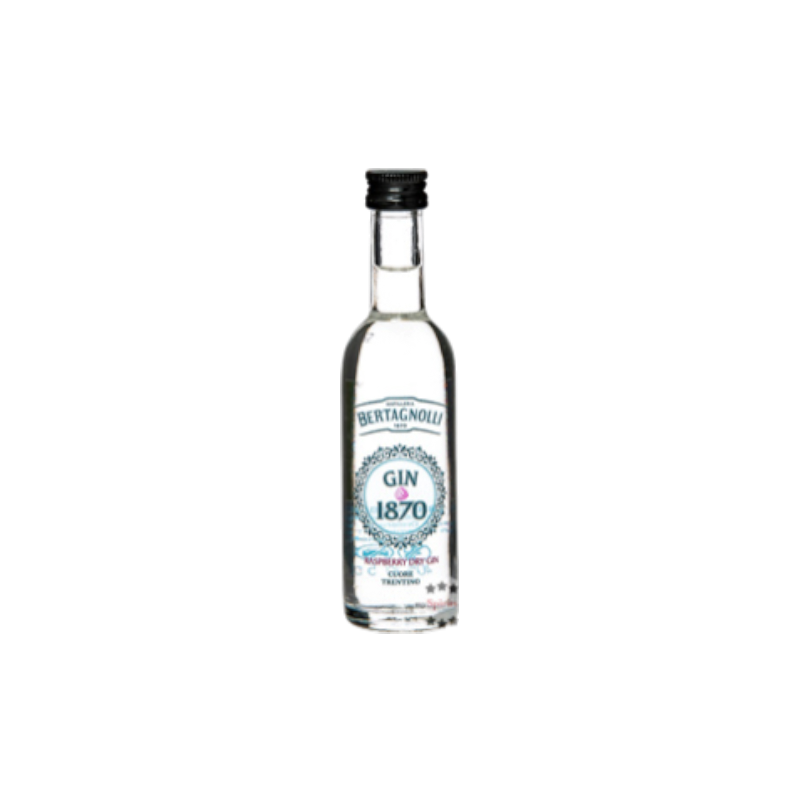*5cl* Gin Bertagnolli 1870 Raspberry Dry Gin 40% Mini