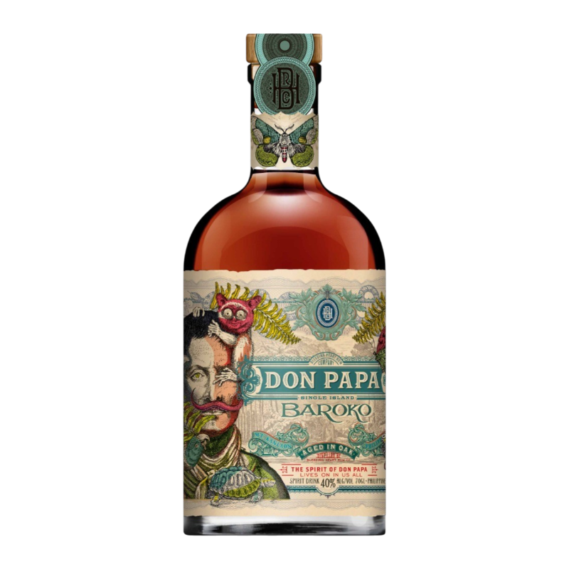 Don Papa Baroko Rum 40° -  0.7L