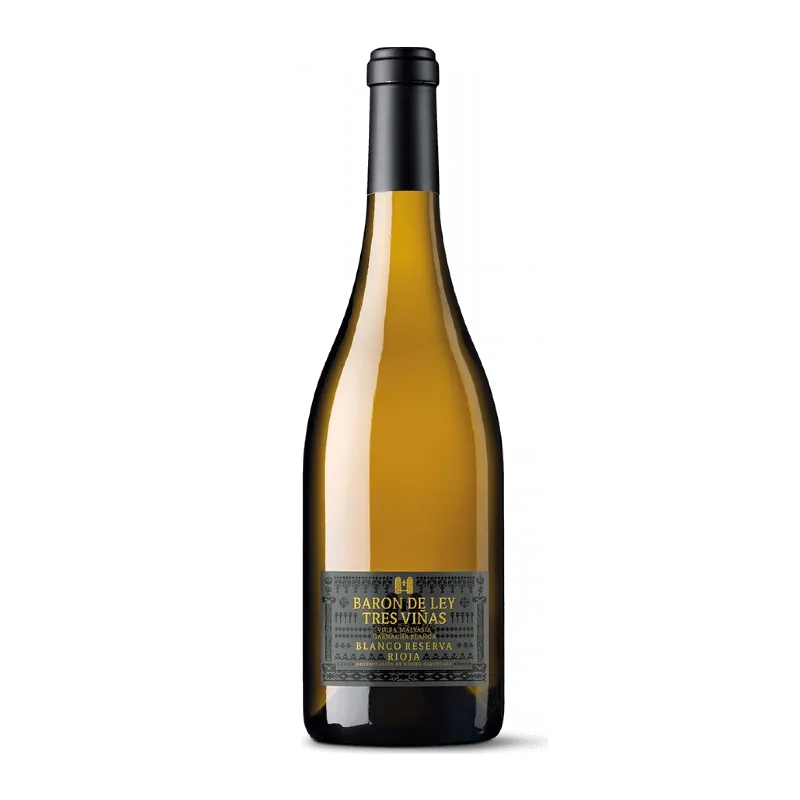 *Tres Vinas* Blanco Baron De Ley Rioja Spanje 2020 75Cl