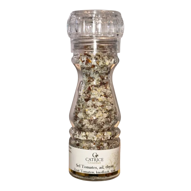 Zoutmolen met tomaten - knoflook en tijm 95gr