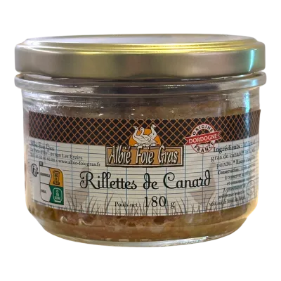 Rillette van eend 180gr