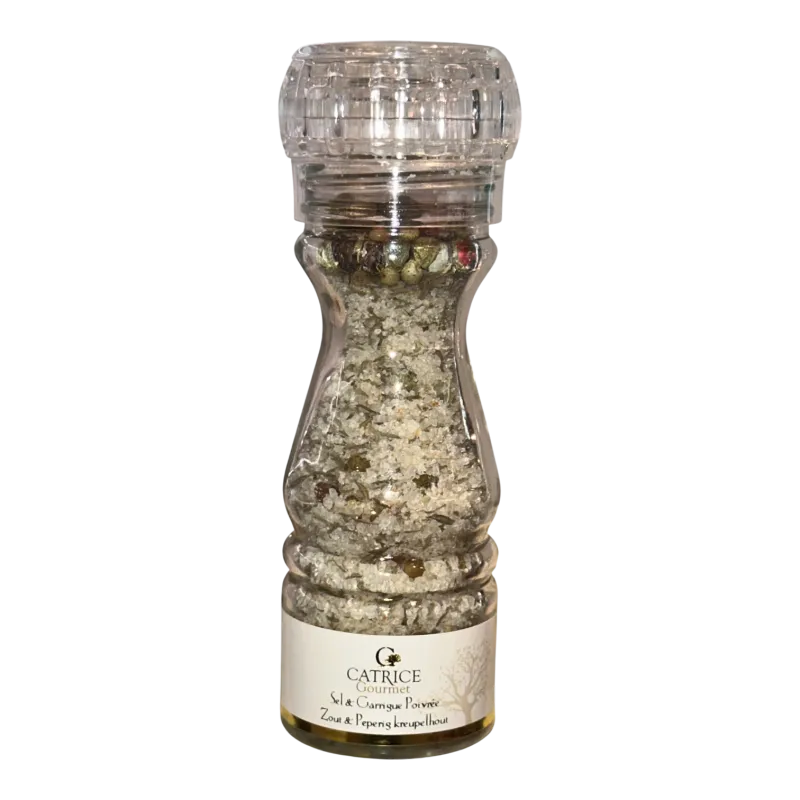 Zoutmolen met peperig kreupelhout 110gr