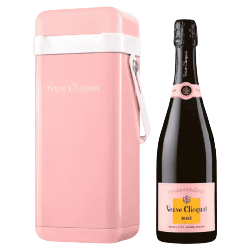 Champagne Veuve Clicquot *Rosé* Cooler Brut 75cl + GBX