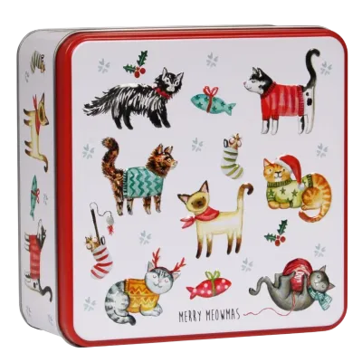 Cat Cookie Tin 160g