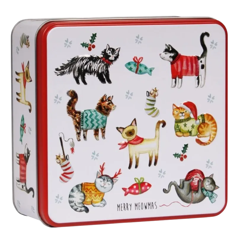Cat Cookie Tin 160g