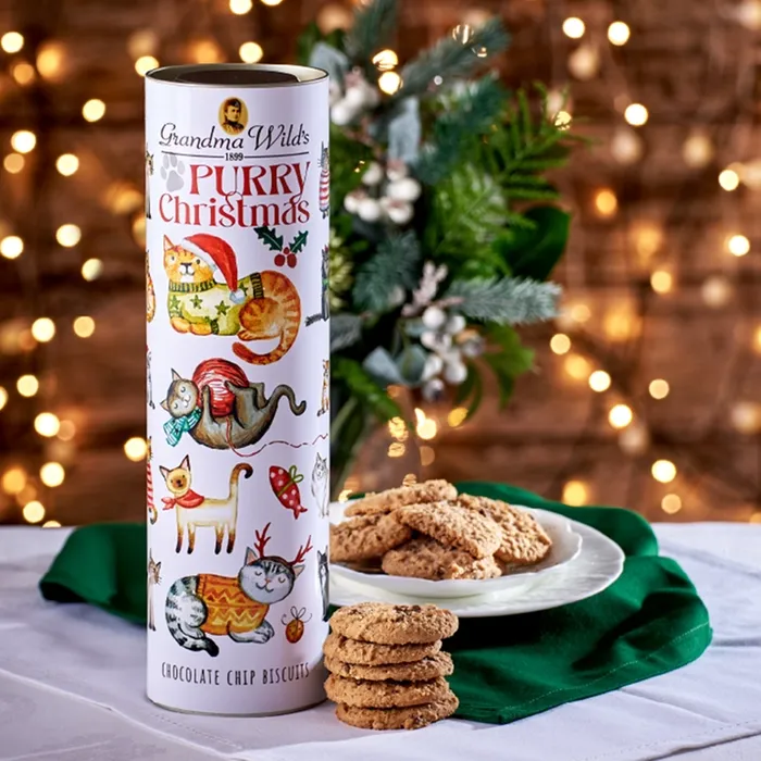 Tube filled with cookies - Cats 200g