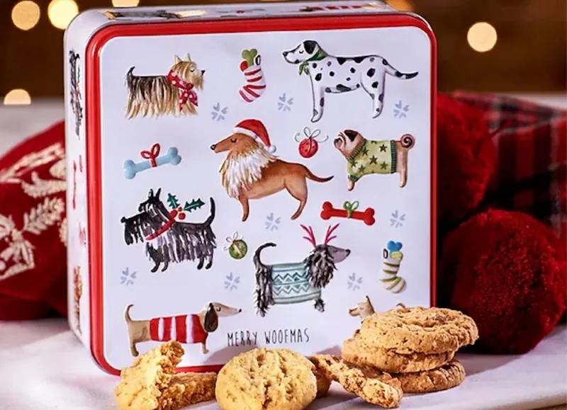 Cookie Tin with Dogs 160g
