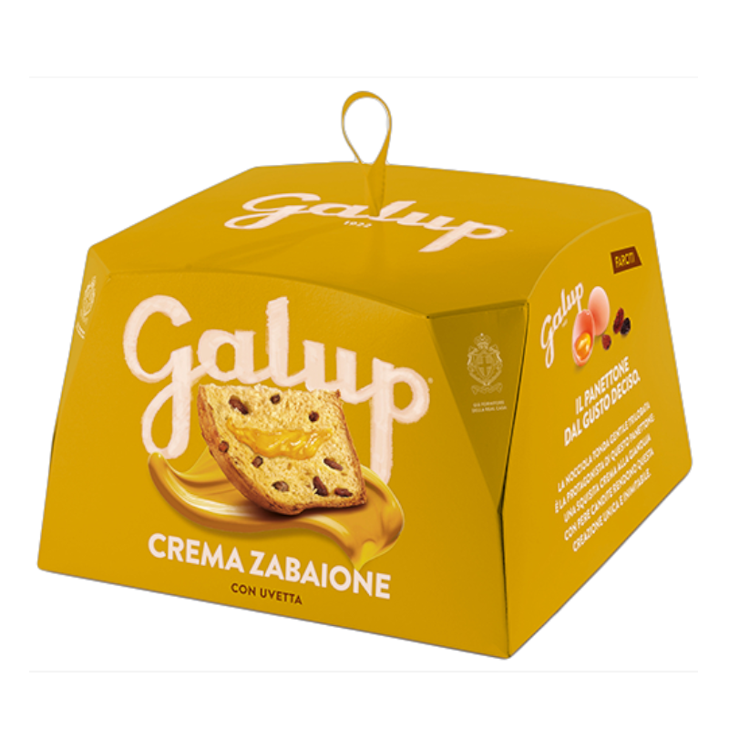 Panettone with sabayon cream 900g