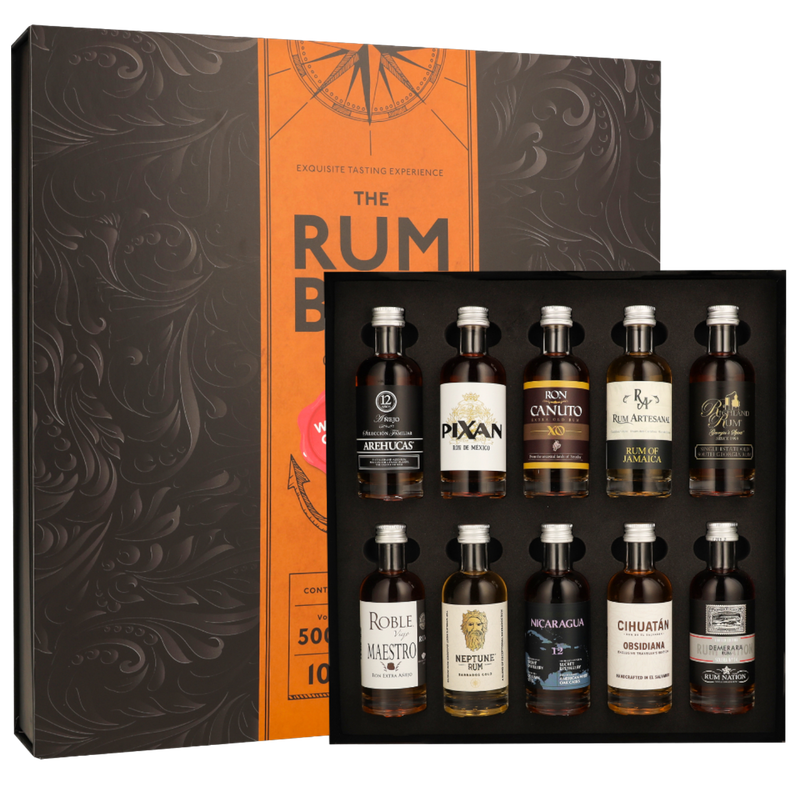 The Rum Box 10 x 5 cl 40.90° - 0.5L